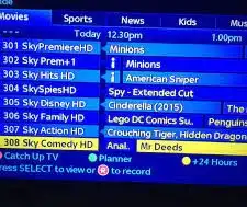 sky movies schedule 2