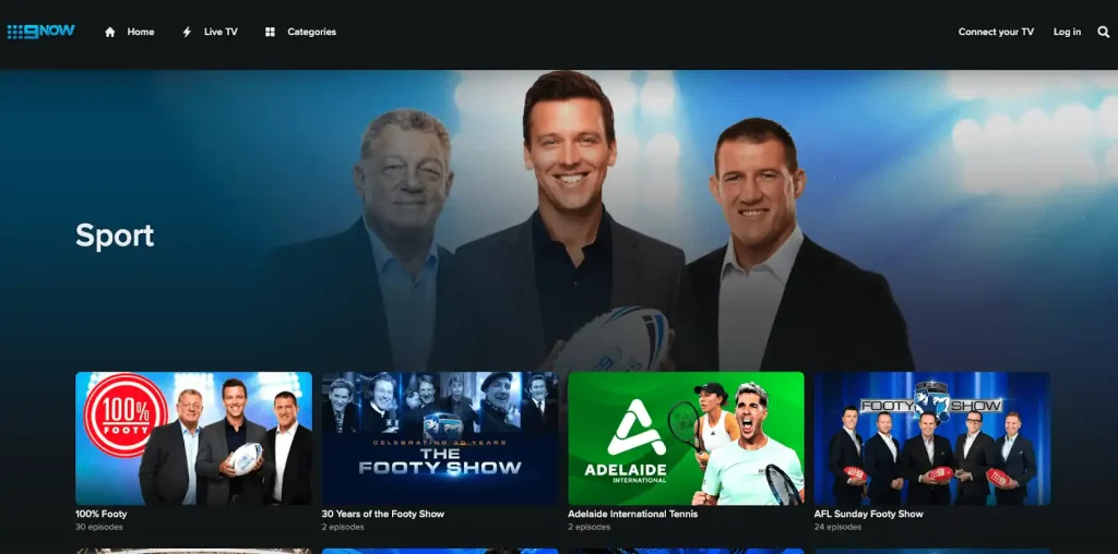 sports streaming sites