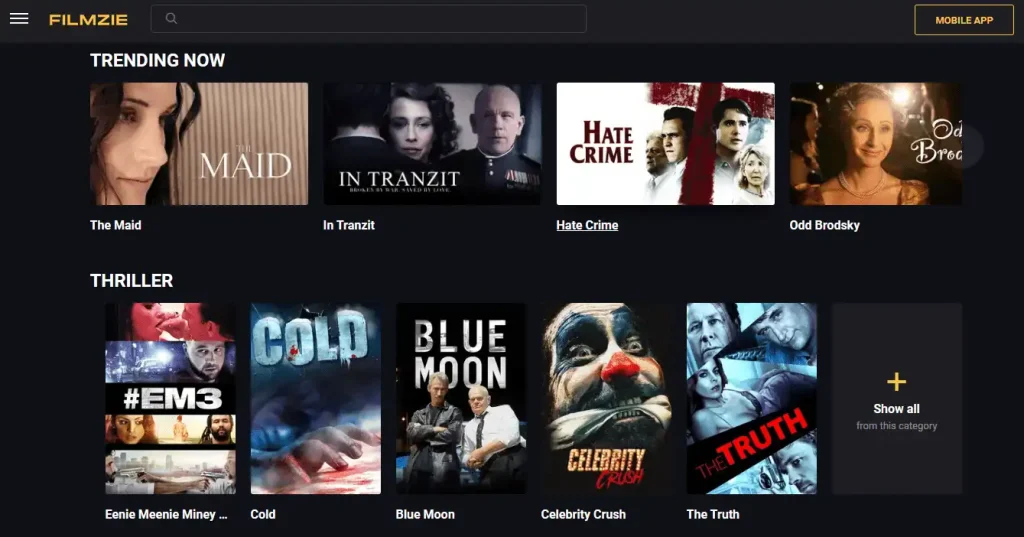 online movie streaming